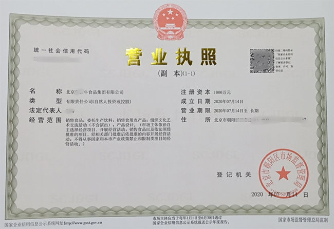安迅商務為(wèi)北(běi)京某公司提供疑難名稱核準服務